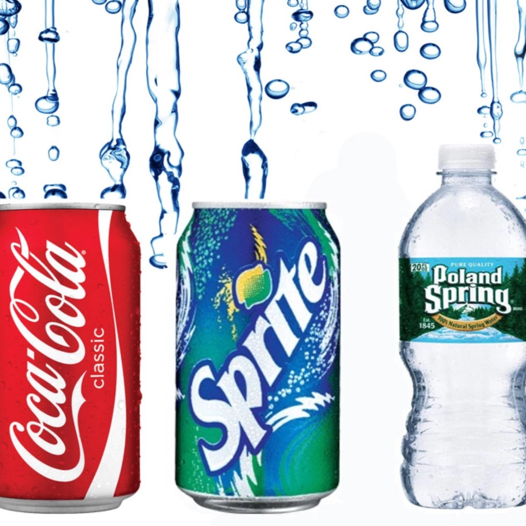 Can of Soda or Bottled Water